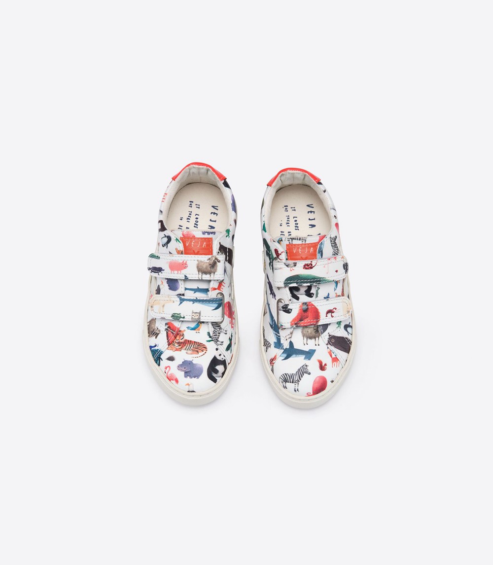 Veja Sneakers Copii - Esplar Velcro Piele - Colorati - 2174596-KT